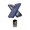 ieg™ iPhone 15 Pro Max Kılıf Atlas Form - Siyah Buffer Hayalet Cam Ekran Koruyucu