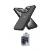 ieg™ iPhone 15 Pro Max Kılıf Atlas Form - Siyah Vanessa Magic Cam