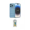 ieg™ iPhone 15 Pro Max Kılıf Atlas Koleksiyonu - Siyah Polymer Nano Ekran Koruyucu