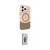 ieg™ iPhone 15 Pro Max Kılıf Çekirdek Asil Özel Seri - Siyah Bilvis 3D Cam Ekran Koruyucu