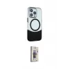 ieg™ iPhone 15 Pro Max Kılıf Çekirdek Asil Özel Seri - Siyah Bilvis 3D Cam Ekran Koruyucu