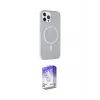 ieg™ iPhone 15 Pro Max Kılıf Çekirdek Modern Prime - Siyah Bilvis 5in1 3D Magic Cam Ekran Koruyucu