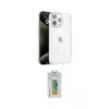ieg™ iPhone 15 Pro Max Kılıf Doruk Doku Özel Seri - Siyah Polymer Nano Ekran Koruyucu