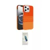 ieg™ iPhone 15 Pro Max Kılıf Doruk Serisi - Şeffaf Pasifik Cam Ekran Koruyucu