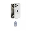ieg™ iPhone 15 Pro Max Kılıf Eksen Form Koleksiyonu - Siyah Joko Magic 5D Cam