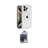 ieg™ iPhone 15 Pro Max Kılıf Eksen Form Koleksiyonu - Siyah Vanessa Magic Cam