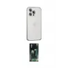 ieg™ iPhone 15 Pro Max Kılıf Eksen Form Serisi - Siyah 360 Mat Full Body Arka Koruyucu