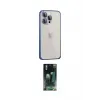 ieg™ iPhone 15 Pro Max Kılıf Eksen Form Serisi - Siyah 360 Mat Full Body Arka Koruyucu