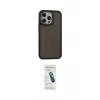 ieg™ iPhone 15 Pro Max Kılıf Eksen Işık - Şeffaf Pasifik Cam Ekran Koruyucu