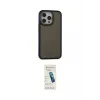 ieg™ iPhone 15 Pro Max Kılıf Eksen Işık - Şeffaf Pasifik Cam Ekran Koruyucu