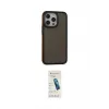 ieg™ iPhone 15 Pro Max Kılıf Eksen Işık - Şeffaf Pasifik Cam Ekran Koruyucu