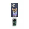 ieg™ iPhone 15 Pro Max Kılıf İz Minimal Koleksiyonu - Şeffaf 360 Full Body Arka Koruyucu
