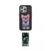 ieg™ iPhone 15 Pro Max Kılıf İz Minimal Koleksiyonu - Şeffaf 360 Full Body Arka Koruyucu