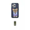 ieg™ iPhone 15 Pro Max Kılıf İz Minimal Koleksiyonu - Siyah Joko Magic 5D Hayalet Cam