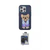 ieg™ iPhone 15 Pro Max Kılıf İz Minimal Koleksiyonu - Siyah Vanessa Magic Cam