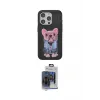 ieg™ iPhone 15 Pro Max Kılıf İz Minimal Koleksiyonu - Siyah Vanessa Magic Cam