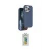 ieg™ iPhone 15 Pro Max Kılıf Kıvılcım Çizgi Serisi - Siyah Polymer Nano Ekran Koruyucu