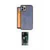 ieg™ iPhone 15 Pro Max Kılıf Kıvılcım Işık Serisi - Şeffaf 360 Full Body Arka Koruyucu