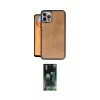 ieg™ iPhone 15 Pro Max Kılıf Kıvılcım Işık Serisi - Şeffaf 360 Full Body Arka Koruyucu