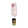 ieg™ iPhone 15 Pro Max Kılıf Kıvılcım Modern Koleksiyonu - Siyah Buffer Cam Ekran Koruyucu