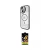 ieg™ iPhone 15 Pro Max Kılıf Kıvılcım Modern Koleksiyonu - Siyah Buffer Cam Ekran Koruyucu