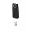 ieg™ iPhone 15 Pro Max Kılıf Kıvılcım Modern Özel Seri - Siyah Bilvis 0.18mm Plus Cam Ekran Koruyucu