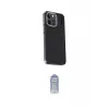 ieg™ iPhone 15 Pro Max Kılıf Kıvılcım Modern Özel Seri - Siyah Joko Magic 5D Cam