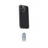ieg™ iPhone 15 Pro Max Kılıf Kıvılcım Modern Özel Seri - Siyah Joko Magic 5D Cam