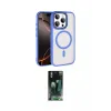 ieg™ iPhone 15 Pro Max Kılıf Kıvılcım Prime - Şeffaf 360 Full Body Arka Koruyucu