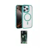 ieg™ iPhone 15 Pro Max Kılıf Kıvılcım Prime - Şeffaf 360 Full Body Arka Koruyucu