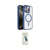 ieg™ iPhone 15 Pro Max Kılıf Kıvılcım Prime - Şeffaf Pasifik Cam Ekran Koruyucu