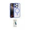 ieg™ iPhone 15 Pro Max Kılıf Kıvılcım Prime - Şeffaf Pasifik Cam Ekran Koruyucu