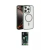 ieg™ iPhone 15 Pro Max Kılıf Kıvılcım Prime - Siyah 360 Mat Full Body Arka Koruyucu