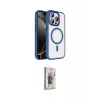 ieg™ iPhone 15 Pro Max Kılıf Kıvılcım Prime - Siyah Bilvis 3D Cam Ekran Koruyucu