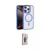 ieg™ iPhone 15 Pro Max Kılıf Kıvılcım Prime - Siyah Bilvis 3D Cam Ekran Koruyucu