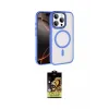 ieg™ iPhone 15 Pro Max Kılıf Kıvılcım Prime - Siyah Buffer Cam Ekran Koruyucu