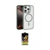 ieg™ iPhone 15 Pro Max Kılıf Kıvılcım Prime - Siyah Buffer Cam Ekran Koruyucu