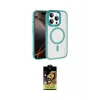 ieg™ iPhone 15 Pro Max Kılıf Kıvılcım Prime - Siyah Buffer Cam Ekran Koruyucu