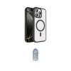 ieg™ iPhone 15 Pro Max Kılıf Kıvılcım Prime - Siyah Joko Magic 5D Cam