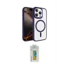 ieg™ iPhone 15 Pro Max Kılıf Kıvılcım Prime - Siyah Polymer Nano Ekran Koruyucu