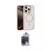 ieg™ iPhone 15 Pro Max Kılıf Kıvılcım Prime - Siyah Vanessa Magic Cam