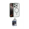 ieg™ iPhone 15 Pro Max Kılıf Kıvılcım Prime - Siyah Vanessa Magic Cam