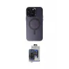 ieg™ iPhone 15 Pro Max Kılıf Kozmos Çizgi Prime - Siyah Vanessa Magic Cam