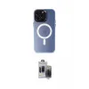 ieg™ iPhone 15 Pro Max Kılıf Kozmos Çizgi Prime - Siyah Vanessa Magic Hayalet Cam