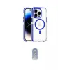 ieg™ iPhone 15 Pro Max Kılıf Kozmos Doku Koleksiyonu - Siyah Joko Magic 5D Cam