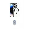 ieg™ iPhone 15 Pro Max Kılıf Kozmos Doku Koleksiyonu - Siyah Joko Magic 5D Cam
