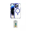 ieg™ iPhone 15 Pro Max Kılıf Kozmos Doku Koleksiyonu - Siyah Polymer Nano Ekran Koruyucu