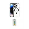 ieg™ iPhone 15 Pro Max Kılıf Kozmos Doku Koleksiyonu - Siyah Polymer Nano Ekran Koruyucu