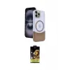 ieg™ iPhone 15 Pro Max Kılıf Kozmos Form Özel Seri - Siyah Buffer Cam Ekran Koruyucu