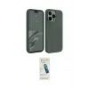 ieg™ iPhone 15 Pro Max Kılıf Kozmos Yansıma Özel Seri - Şeffaf Pasifik Cam Ekran Koruyucu